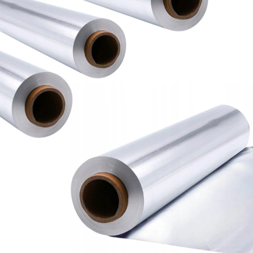 Folia aluminiowa z nożykiem 150 m 30 cm