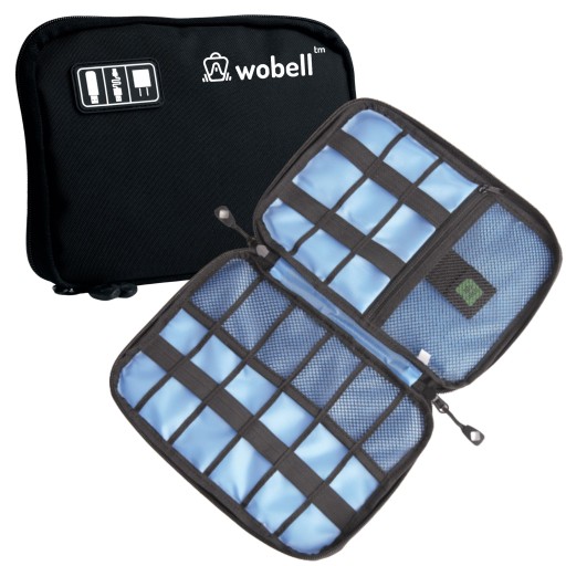 TORBA FUTERAŁ ETUI ORGANIZER NA KABLE ŁADOWAREKI PORZĄDEK W KABELKACH SOLID