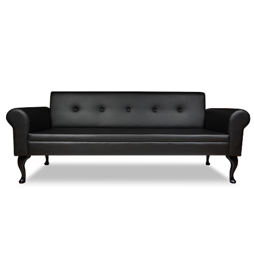 Sofa kanapa stylowa CASABLANCA ludwik eko skóra skaj DO POCZEKALNI