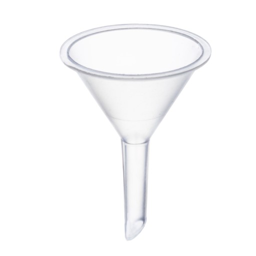 Lejek laboratoryjny kuchenny z tworzywa PP śr.75mm