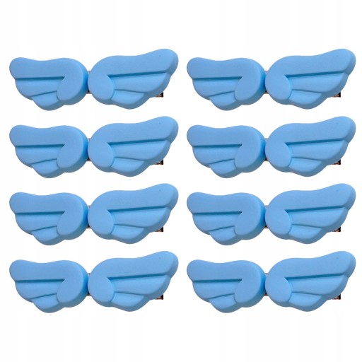 8pcs Wing Fryzry do włosów Barrettes dla dziewcząt