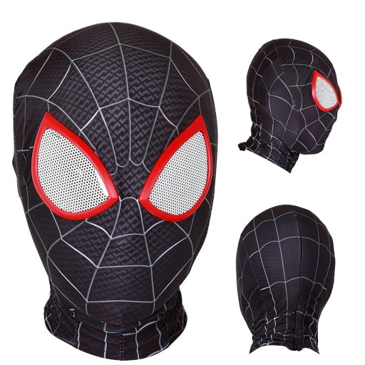 MASKA STRÓJ SPIDERMAN Miles Morales dla Cosplay