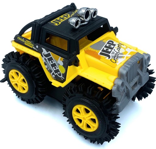 Autko jeep samochód przewrotka na baterie kopyrtek