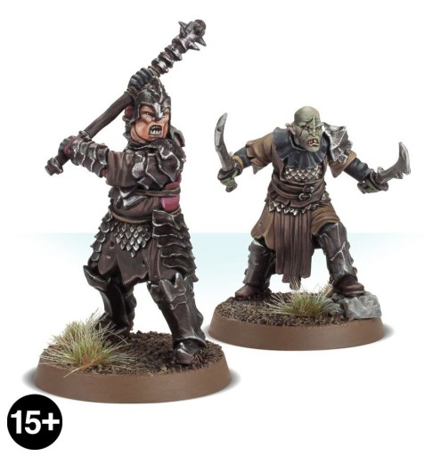 Goroth and Zagdush Orc Captains | Lord of the Rings Forge World