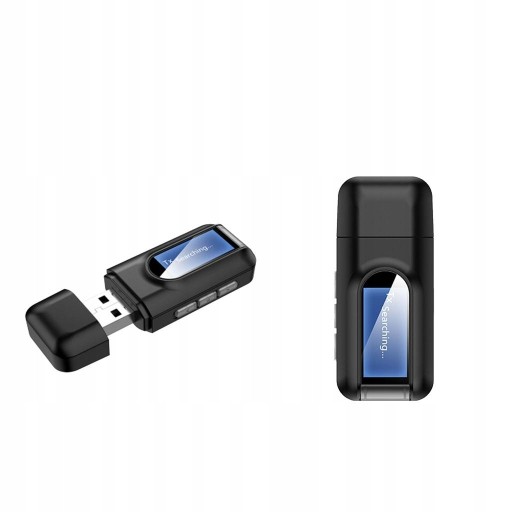 2x USB 5.0 Audio Wyświetlacz LCD Samochodowy