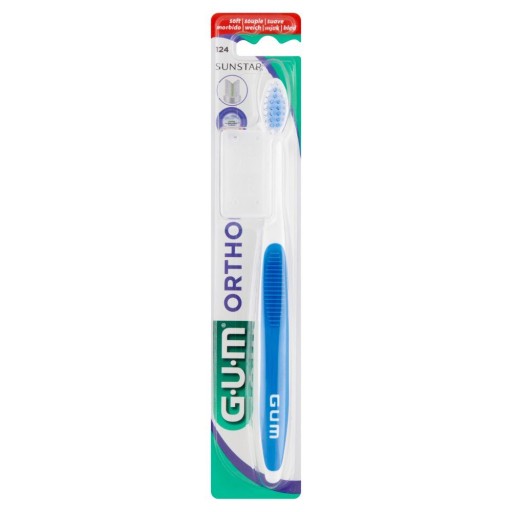 GUM ORTHO Szczoteczka do zębów ortodontyczna