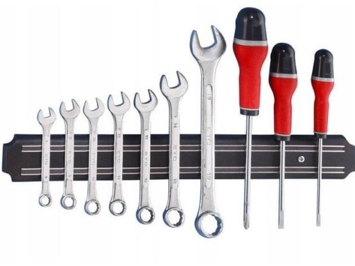 DŁUGA LISTWA MAGNETYCZNA NA NOŻE NARZĘDZIA UCHWYT NÓŻ MAGNES 48 CM