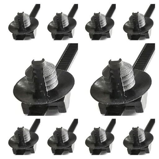 10X Uchwyt opaska z mocowaniem trytytka vw audi OE
