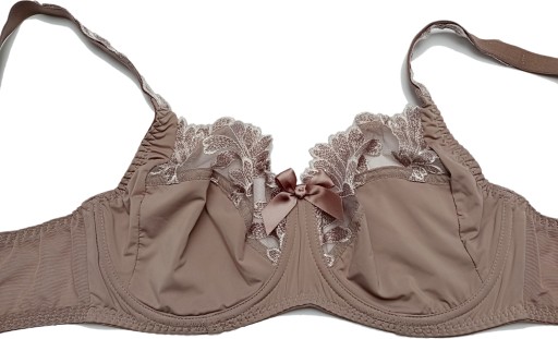 Biustonosz z Haftami Juliette Camille Tender Toupe EU 75D