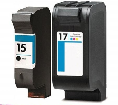 TUSZE DO DRUKARKI 15 17 Deskjet 840C 841C 845c
