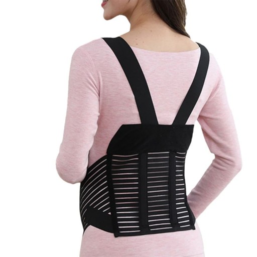 Black XL (116-126cm) Pregnant Women Belts, Ma