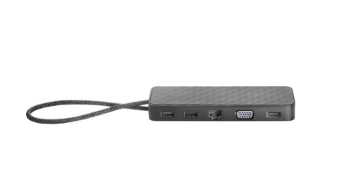 HP USB-C Mini Dock 1PM64AA- stacja dokująca HDMI USB A/C Gigabit Ethernet