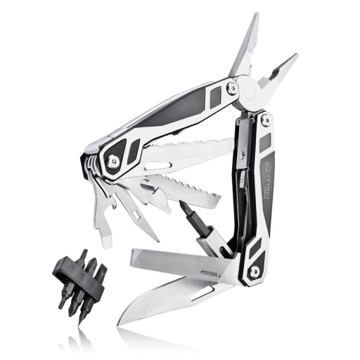 Multitool AZYMUT Trohon 12 narzędzi 8 bitów kabura