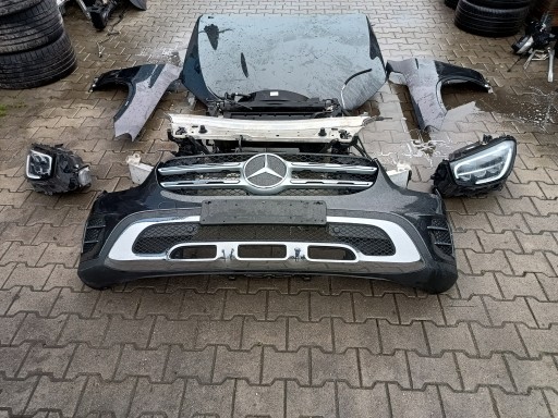 Mercedes 253 glc lift błotnik zderzak przód maska lampy pas chłodnice