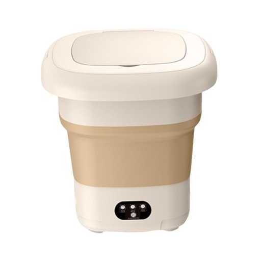 Foldable Mini Washing Machine 9L Easy to Khaki