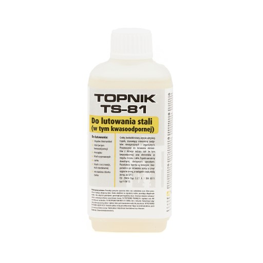 TOPNIK TS-81 100ML DO STALI KWASOODPORNEJ