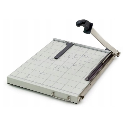 Gilotyna do papieru biurowa metalowa ręczna docisk Argo Paper Cutter A3