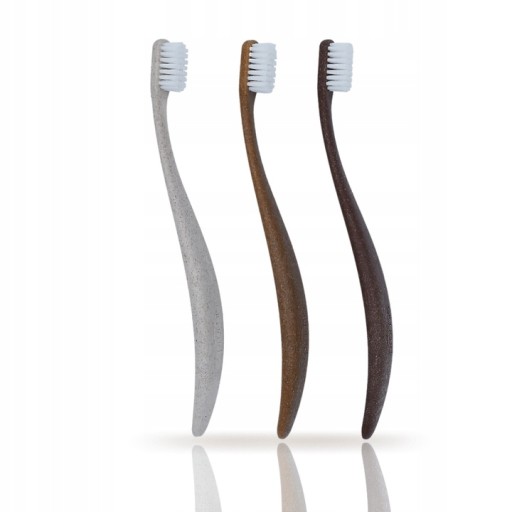 Promis TRIO Zestaw szczoteczek do zębów Wood Love