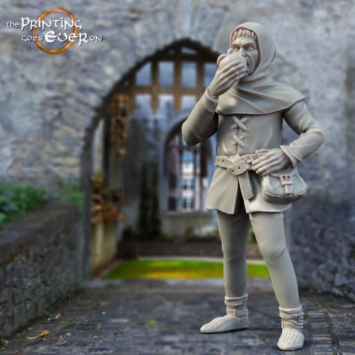 Male Commoner The Printing Goes Ever On