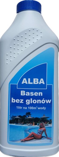 BŁĘKITNA WODA ANTYGLON 1L na 100m3 mętna woda w basenie