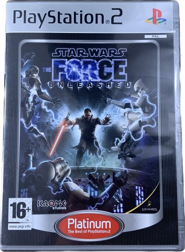 STAR WARS FORCE UNLEASHED płyta ideał- komplet PS2