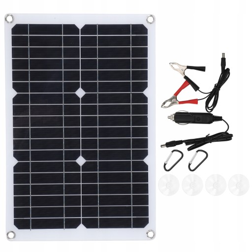 Solarny Panel Słoneczny Zestaw 20W18V Akumulator