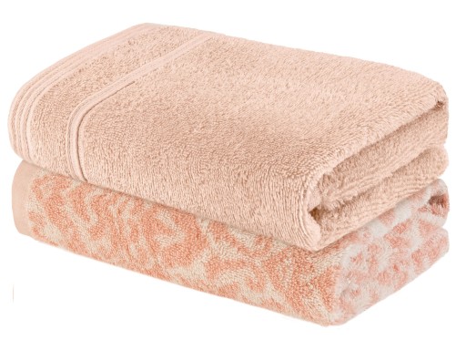 LIVARNO home Ręcznik frotte 50 x 90 cm, ZESTAW 2 sztuki