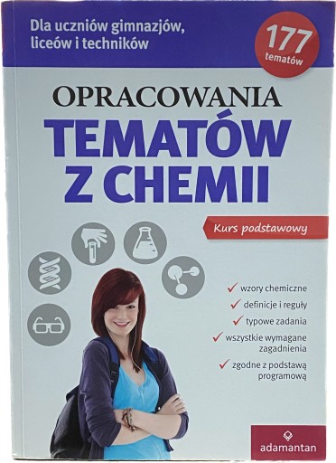 CHemia ściąga KLASA 7 8 liceum opracowania bryk
