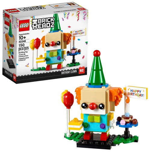 Lego 40348 BrickHeadz Klaun urodzinowego przyjęcia