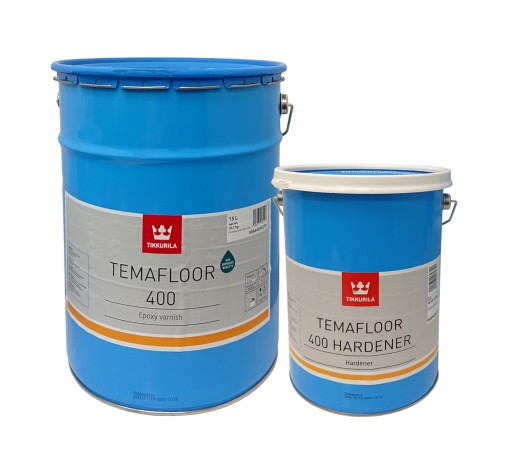 TIKKURILA TEMAFLOOR 400 baza + utwardzacz 20L