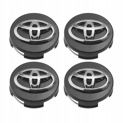 4x Toyota DEKIELKI DO FELG KAPSLE DEKIEL 62MM