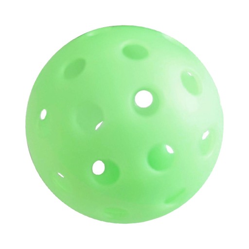 Kulka Pickleball Luminous 74mm Przenośna, zielona