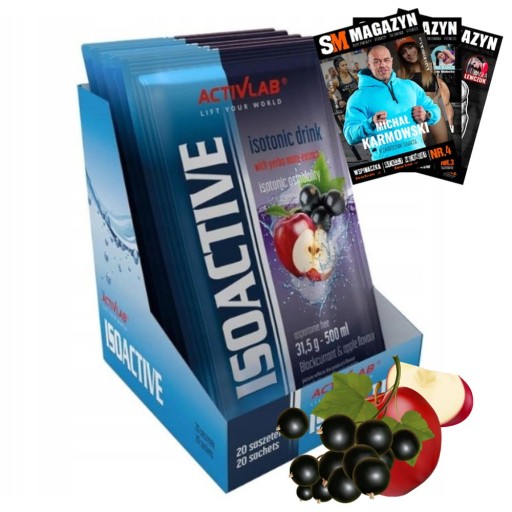 ACTIVLAB ISOACTIVE 20x31.5g NAPÓJ IZOTONICZNY ISO