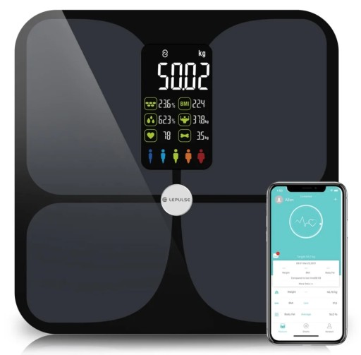Waga łazienkowa Lepulse Lescale F4 pro