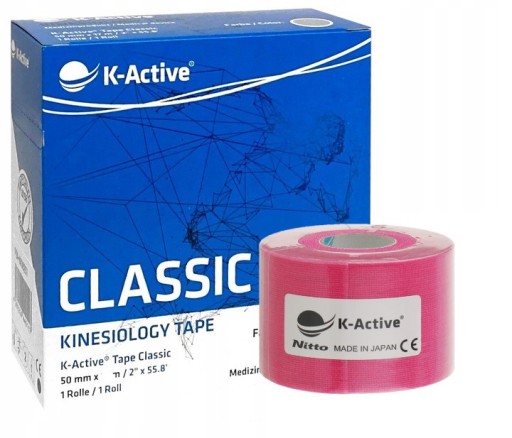 KINESIO PLASTRY KINESIOTAPING TEJPY TAPE TAŚMA