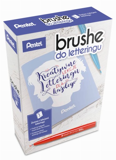 Zestaw PENTEL do LETTERINGU LIGHT