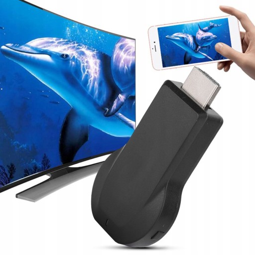 ADAPTER DO TELEWIZORA STREAMING DONGLE SMART HDMI WIFI DLNA AIRPLAY