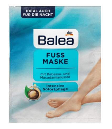 Balea, Maska do stóp, 15ml