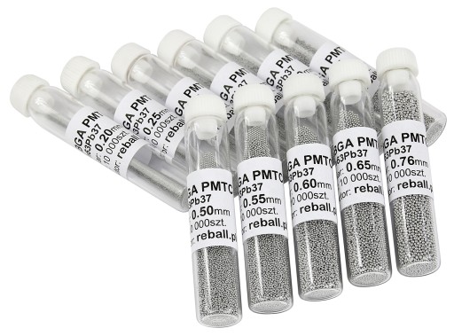 KULKI BGA OŁOWIOWE KULE PMTC 10tyś 0,50 0.50 0.5mm