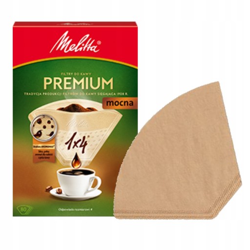 Filtry papierowe do kawy Melitta Premium 80szt