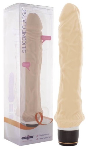 SILIKONOWY WIBRATOR SILICONE CLASSIC DŁUGI