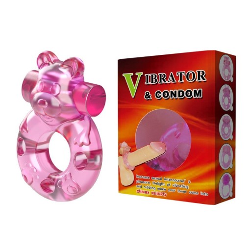 RING PREZERWATYWA WIBRATOR VIBRATOR & CONDOM
