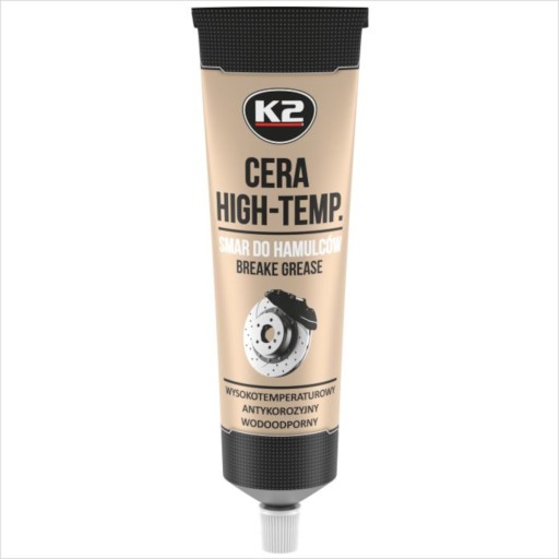 K2 CERA HIGH-TEMP Smar do Hamulców Tłoczków 100ml