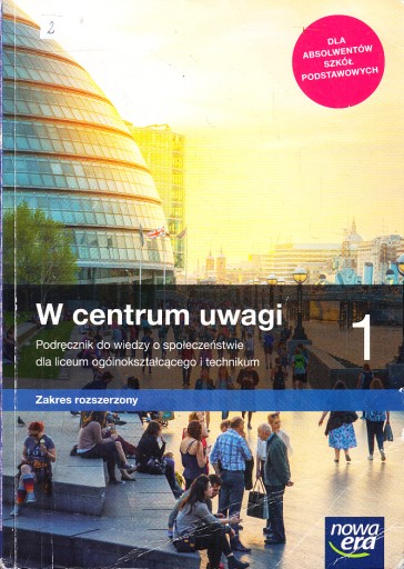 W CENTRUM UWAGI 1 podręcznik ROZSZERZONY po SP u2