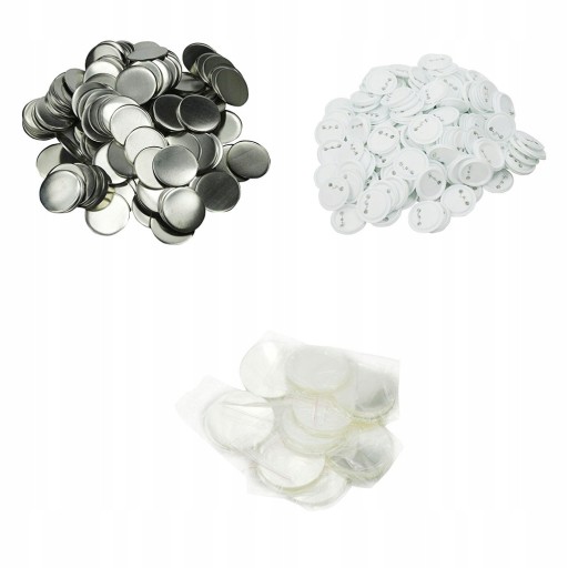 100 szt. 58mm Pin Button Badge Maker Supplie