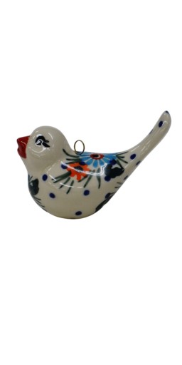 Ceramiczna zawieszka ptaszek Ceramika Bolesławiec
