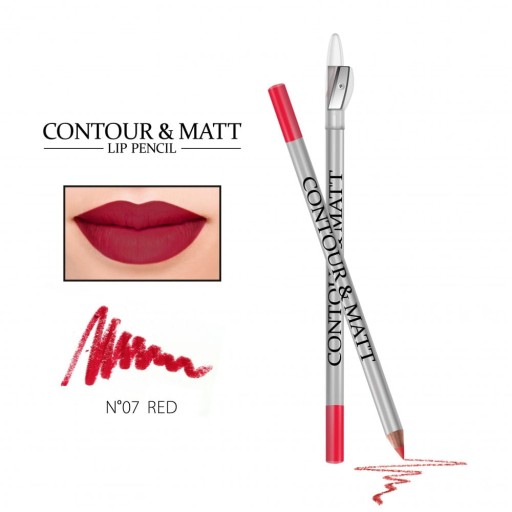 Revers Kredka do ust CONTOUR & MATT 7 Red