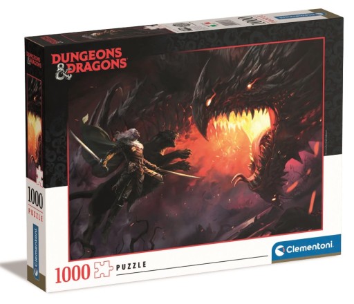 Puzzle 1000 elementów Dungeons & Dragons Clementoni