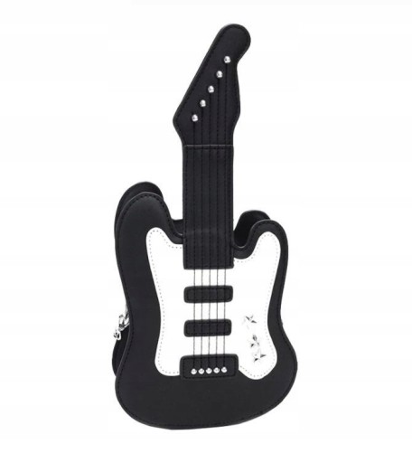 MODNA STYLOWA TOREBKA GITARA - BLACK