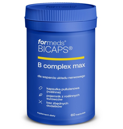ForMeds BICAPS Witamina B COMPLEX MAX + Betaina metylowane formy